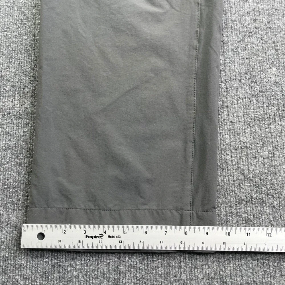 Patagonia Quandary Hiking Pants Men 34 Gray Straight Leg Outdoor Technical Trail